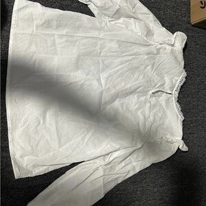 White House Black Market White Blouse